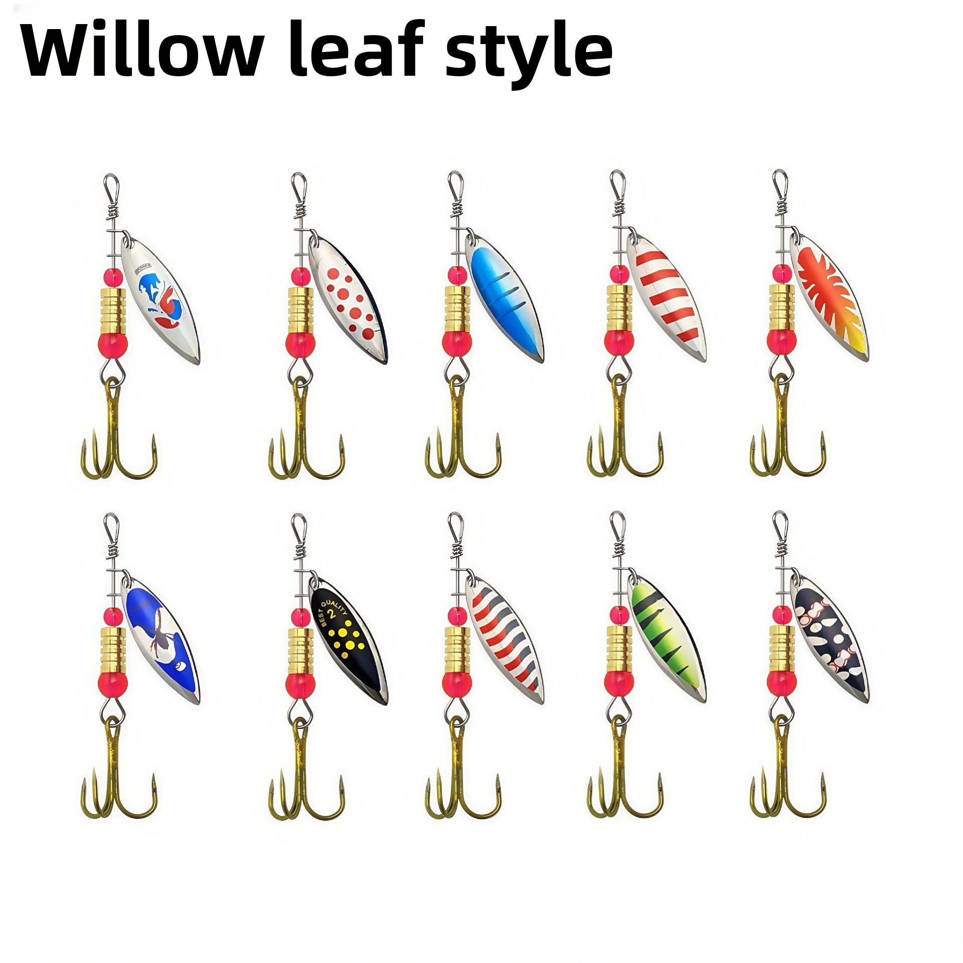 Multicolor Spinner Bait sets