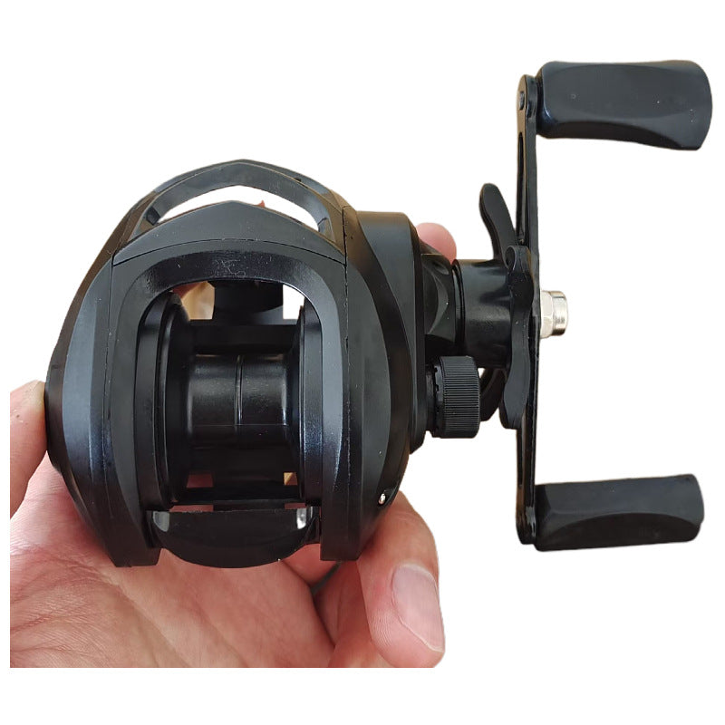 Versatile Baitcasting Fishing Reel - Ambidextrous, 7.2:1 Gear Ratio for Freshwater & Saltwater Angling, Durable Aluminum Alloy & ABS Construction,