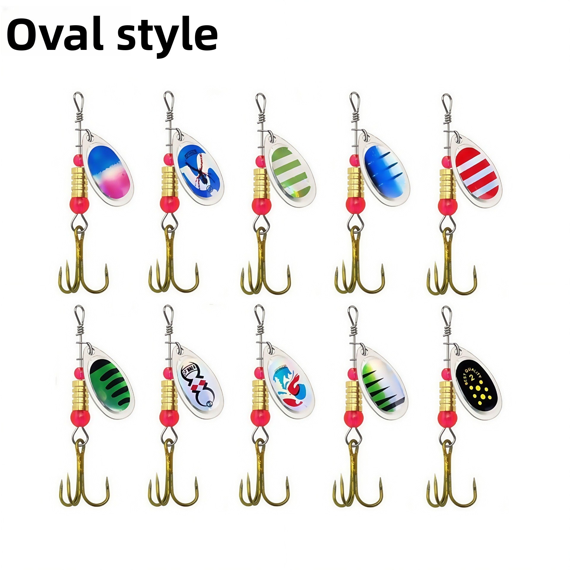 Multicolor Spinner Bait sets