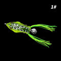 Simulation Frog Fishing Lure with Sequins