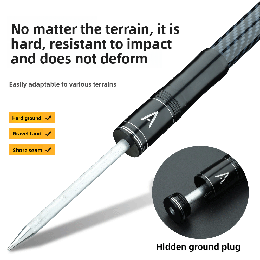 Super Hard All-Metal Long Casting Fishing Rod